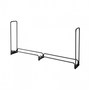 Suport de lemne pentru seminee, Vivatechnix 2570 × 360 × 1170 mm, Otel, Negru, Husa impermeabila - Img 3
