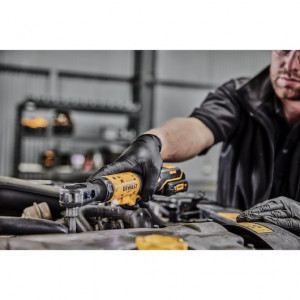Șurubelniță cu cap deschis de 1/4" fără perii 12 V XR - 1 X 3 Ah Automotive, DeWalt - Img 3