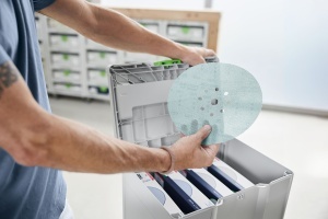 Systainer³ pentru materiale abrazive Granat Net D225 GR NET SYS, Festool - Img 2