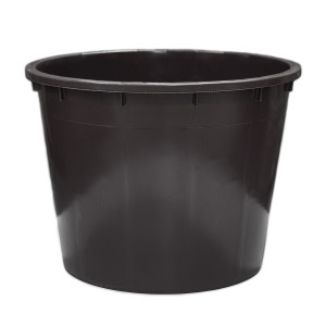 Vas agricultura nealimentar 350L negru, diametru 940, inaltime 710mm - cada, ciubar -