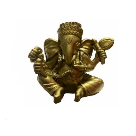 Statueta Feng Shui Ganesha din rasina 8,3cm, model FS 73