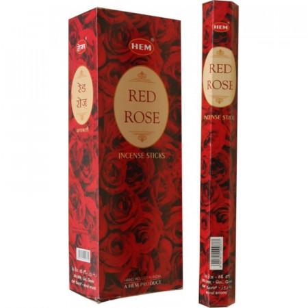 Set betisoare parfumate Hem RED ROSE 1 set x 6 cutii x 20 betisoare