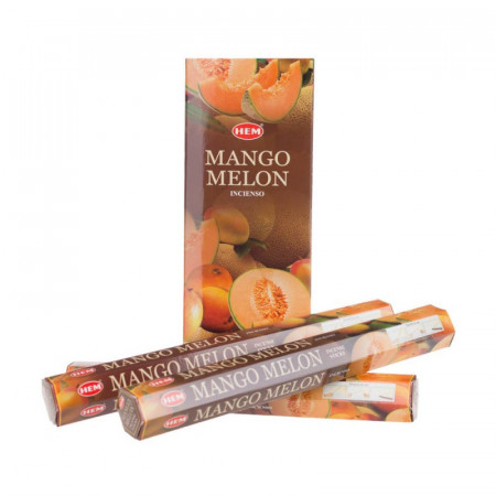 Set betisoare parfumate Hem Mango si pepene galbenI 1 set x 6 cutii x 20 betisoare