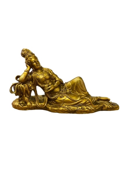 Statueta Feng Shui , Fata in iarba din rasina, 30 x 17 cm