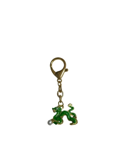 Amuleta breloc cu Dragonul verde