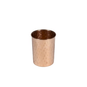 Set Premium din Cupru Pur – Carafă 600 ml + 2 Pahare 300 ml, Lucrate Manual, India - Img 3