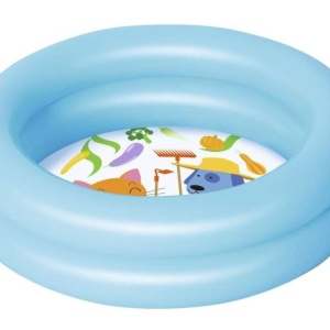 Piscina gonflabila pentru copii Intex, 2 camere de aer, Supape duble, 61x15 cm - Img 2