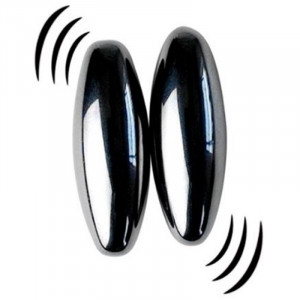 Magneti Hematit ovali antistres 1 set ( 2 buc ) - Img 2