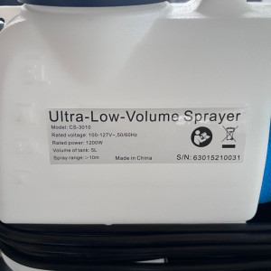 ULV Generator GOBI CS-3010 Pulverizator, nebulizator 230v 1200w, 5L, distanta pulverizare peste 10m - Img 3
