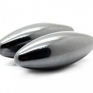 Magneti Hematit ovali antistres 1 set ( 2 buc ) - Img 3