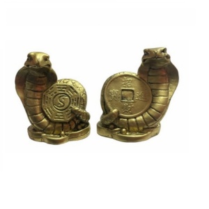 Serpi 2/set din rasina, 6 cm