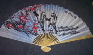 Evantai feng shui, cai 90cm x 160 cm