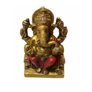 Statuieta ganesha din rasina 12.5 x 8 cm