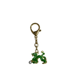 Amuleta breloc cu Dragonul verde
