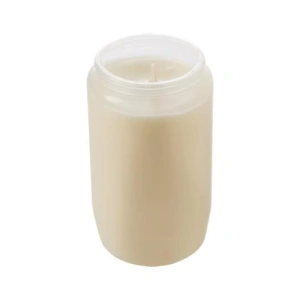 Candela cu parafină și ulei de palmier 60H, 155 g, lumanare