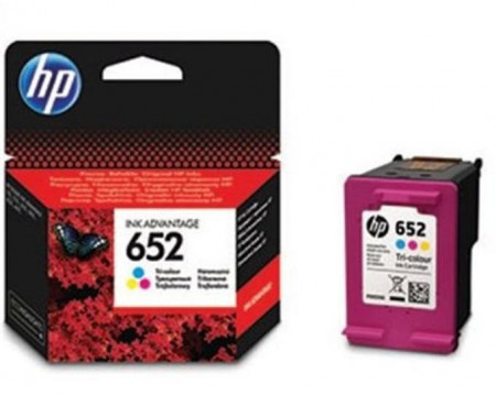 Cartus cerneala HP ink advantage 652, F6V24AE, Color - F6V24AE - Img 1