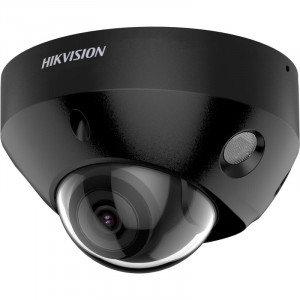 Camera supraveghere Hikvision Mini Dome DS-2CD2547G2-LS(2.8mm)(C) (BLACK), 4MP, WDR 130dB,24/7 colorful imaging, 1/1.8" Progressive Scan CMOS, IR 30M, 1 RJ45 10 M/100 M self-adaptive Ethernet port,Built-in memory card slot, support microSD card, up to - Img 2