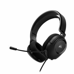 Casti Gaming CORSAIR HS35 V2 NEGRU, dimensiune difuzoare 50mm neodymium, frecventa raspuns 20Hz-20kHz, impedance 32 Ohms@ 1kHz, sensitivitate 114dB (+/- 3 dB), microfon omni-directional, impedance: 2.2k Ohms, frecventa raspuns 100Hz-10kHz, sensitivitate