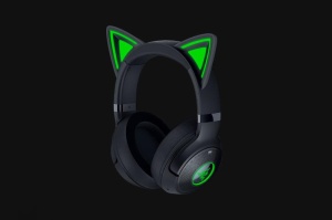 Casti Razer Kraken Kitty V2 Bluetooth 5.2Quartz Edition, interfata USB- A, sensibilitate 92.5 dB SPL / mW @ 1kHz si sensibilitate microfon 42 dBV /Pa, negru - Img 2