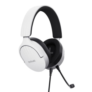 Casti Trust cu fir GXT 489W Fayzo, material ABS, lungime cablu detasabil 120cm, conector 3.5mm, frecventa raspuns 20 Hz, 20.000 Hz, senzivitate 100 dB, sunet stereo, microfon omnidirectional, senzor electret, alb - Img 4