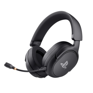 Casti wireless Trust GXT 499 Forta pentru PS5, frecventa raspuns 20 - 20.000 Hz, impendanta 32 Ohm, frecventa raspuns microfon 100 - 17.000 Hz, durata de viata baterie 55 ore cu becul LED oprit, negru