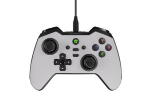 Controller cu fir Genesis Mangan 300, tip Analog/Digital, interfata USB, numar butoane 19, lungime cablu 200 cm, compatibilitate PC, ROG Ally, Nintendo Switch, Steam Deck, alb - Img 2
