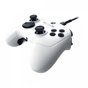 Controller cu fir Razer Wolverine V3 Tournament Edition, compatibil XBOX & PC, butoane de actiune mecanice Razer Mecha Tactile, butoane analogice Anti-drift Hall, lungime cablu 3m, interfata USB-C la USB-A, alb - Img 3