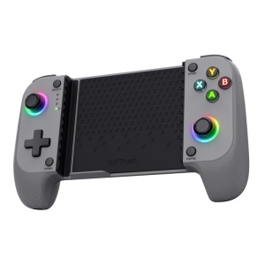 Controller mobil wireless Trust GXT 735G Mylox, conector USB-C, lungime cablu 100cm, capacitate baterie 600 mAh, baterie tip AAA: litium ion- cell, gri