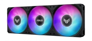Cooler Procesor ASUS TUF GAMING LC III 360 ARGB LCD, marime radiator 397mm, 3x120mm, viteza ventilatoare 650-2600 RPM +/- 10%, Suport AMD: AM5 AM4, suport INTEL: LGA 1851/1700/1200 - Img 4