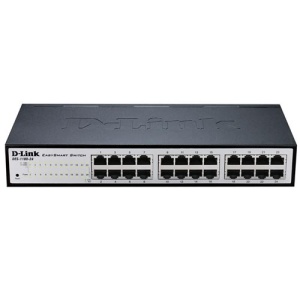D-Link DGS-1100-24V2. Switch type: Managed, Switch layer: L2. Basic switching RJ-45 Ethernet ports type: Gigabit Ethernet (10/100/1000), Basic switching RJ-45 Ethernet ports quantity: 24. Full duplex. MAC address table: 8000 entries, Switching capacity: