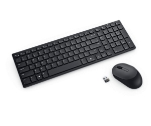 Dell Pro Compact Silent Keyboard and Mouse - KM555 - US International (QWERTY), Keyswitch Technology: Plunger, Keyboard/Keypad Connectivity Technology: Wireless, Keyboard/Keypad Wireless Technology: Bluetooth/RF, Keyboard/Keypad Wireless Operating