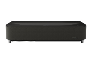 Epson Proiector Lifestudio Grand Plus EH-LS970B - Metallic black, Tehnologie 3LCD, LCD 0.62", 4000 Lumeni, Rezolutie: 4K, Aspect: 16:9, contrast: 5.000.000 : 1, Sursa lumina: Laser, Durata viata: 20.000 ore, Refresh rate: 384 Hz - 480 Hz, Suport HDR,