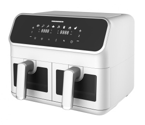 FRITEUZA DUBLA CU AER CALD HEINNER DUALFRY SUPREME HAF-H8DB17WH - Img 2