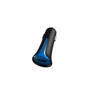 Mcdodo Incarcator Auto 2.1A USB Black Mask Blue
