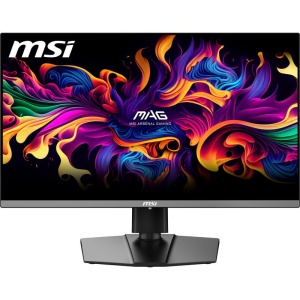 Monitor MSI 26.5" MAG 272QP QD-OLED X50, Diagonal (inch): 26.5, Diagonal (cm): 67, Aspect ratio: 16:9, Panel: QD-OLED, Resolution: 2560x1440, Refresh Rate: 500Hz, Response time GtG: 0.03ms, Brightness (max): 500 cd/m², Contrast (static) : 1.5M:1, Viewing