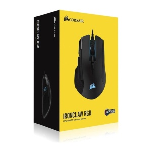 Mouse Gaming Corsair IRONCLAW RGB, Optical cu fir, negru - Img 4
