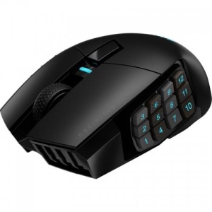 Mouse Gaming Corsair SCIMITAR ELITE WIRELESS MMO Optical cu fir, negru - Img 3