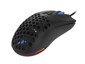 Mouse gaming cu fir Genesis Krypton 750, senzor optic Pixart PAW3333, interfata USB, rezolutie maxima 8000 DPI, numar butoane programabile 6, iluminare RGB, switch mecanic Huano, alb - Img 10