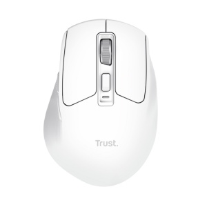 Mouse Trust Niven Comfortable, rezolutie maxima 3200 DPI, material ABS, alb