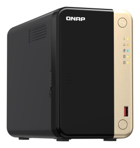 NAS QNAP 264 2-Bay, CPU Intel Celeron N5105/N5095 4-core/4-thread Processor, RAM 8 GB DDR4 (onboard, not expandable), HDD 2 x 2.5"/3.5" SATA 6Gbps + 2 x M.2 2280 PCIe Gen 3 x1 SSD slots (neincluse), LAN: 2 x 2.5GbE (optional 10GbE expansion via a PCIe - Img 7