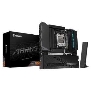 Placa de baza Gigabyte B850M AORUS STEALTH, Socket AM5, DDR5, Micro-ATX