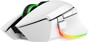 Razer Basilisk V3 Pro 35K, wireless, bluetooth, rezolutie maxima 35000 DPI, iluminare Razer Chroma™ RGB, senzor Focus Pro 35K Optical Sensor Gen-2, alb - Img 3