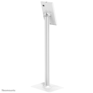 Stand podea mobil/fix pentru tablete Neomounts FL15-650WH1; pentru display-uri cu diagonale 9,7"-11", sistem de prindere VESA 75x75~75x75, tilt +75°, rotate 90°, inaltime reglabila manual 1110-1260mm; culoare alb. Garantie 5 ani - Img 5