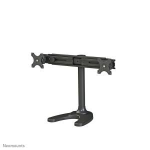 Suport dublu monitor de birou Neomounts FPMA-D700DD; pentru display-uri cu diagonale 19"-30", sistem de prindere VESA 75x75~100x100, greutate maxima suportata 8kg - per ecran, full motion, tilt +180°, swivel +180°, rotate +360°; inaltime reglabila manual - Img 6