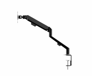 Suport monitor Serioux MM1101, tip: arc cu gaz, reglarea poziției unghiului de înclinare: -45 / + 90 °, pivotant: 180 °, rotatie pentru ambele brate: 360 °, VESA: 75x75mm & 100x100mm, greutate maxima suportata: 9 kg, compatibilitate: 10"-30" - Img 5