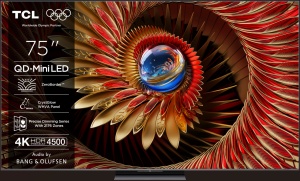 Televizor TCL Mini LED 75Q8C, 189 cm, Smart Google TV, 4K Ultra HD, (Model 2025)