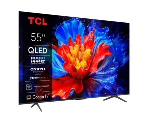 Televizor TCL QLED 55P8K, 139 cm, Smart Google TV, 4K, Clasa F - Img 2