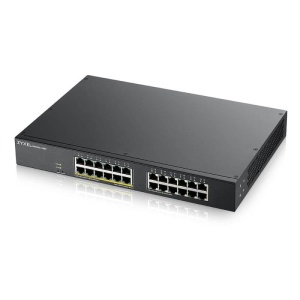 Zy GS1900-24, 24-port GbE L2, 12 Prt POE - Img 2