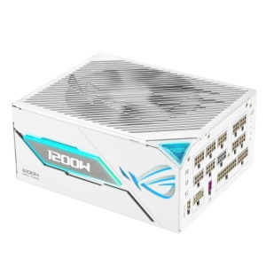 ASUS ROG -THOR-1200P3-WHITE-GAMING. Total power: 1200 W, AC input voltage: 100 - 240 V, Power Factor Correction (PFC) type: Active. Motherboard power connector: 20+4 pin ATX, Motherboard power cable length: 61 cm, SATA power cable length: 400,120 mm.