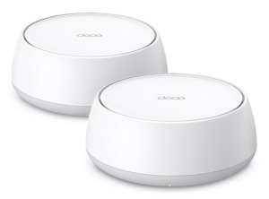 BE3600 Outdoor/Indoor Mesh Wi-Fi 7 Unit SPEED: 688 Mbps at 2.4 GHz + 2882 Mbps at 5 GHz SPEC: Internal Antennas, 2× 2.5 Gigabit Ports (WAN/LAN auto-sensing), IP65, PoE and AC Power Supply FEATURE: Deco App, Router/AP Mode, IPv6, IPTV, HomeShield